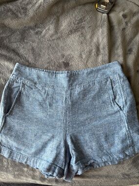 GAP Chambray linen shorts